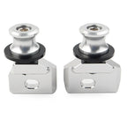 Silver Moto Chain Adjustment Bracket Screws for Honda CB650R (2019-2023)