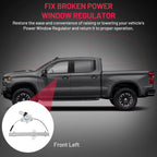 Rear Left Window Regulator with Motor for Ford Escape (2008–2012)