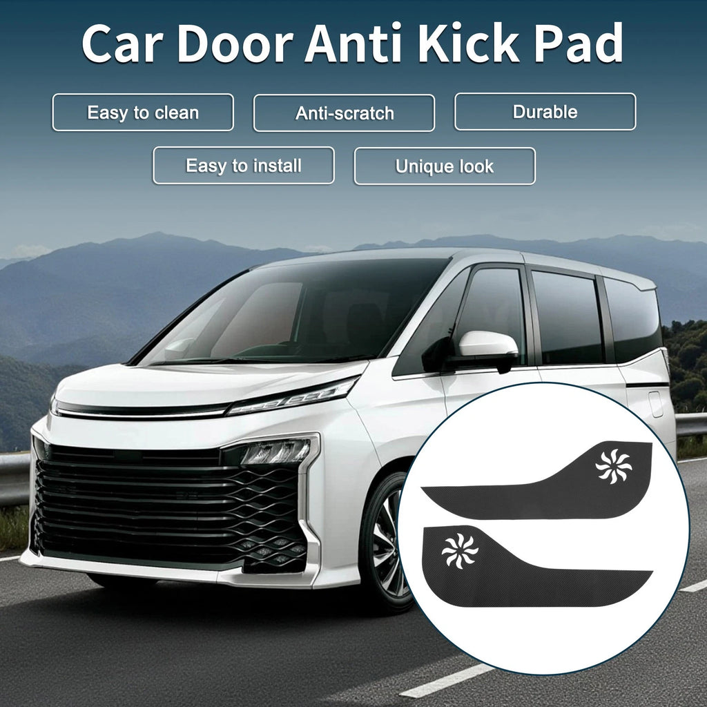 Leather Anti Kick Pad Sticker for Toyota Voxy (2014–2020) ZWR80W