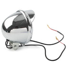 Chrome Motorcycle Headlight Passing Fog Light 12V for Harley Honda Suzuki