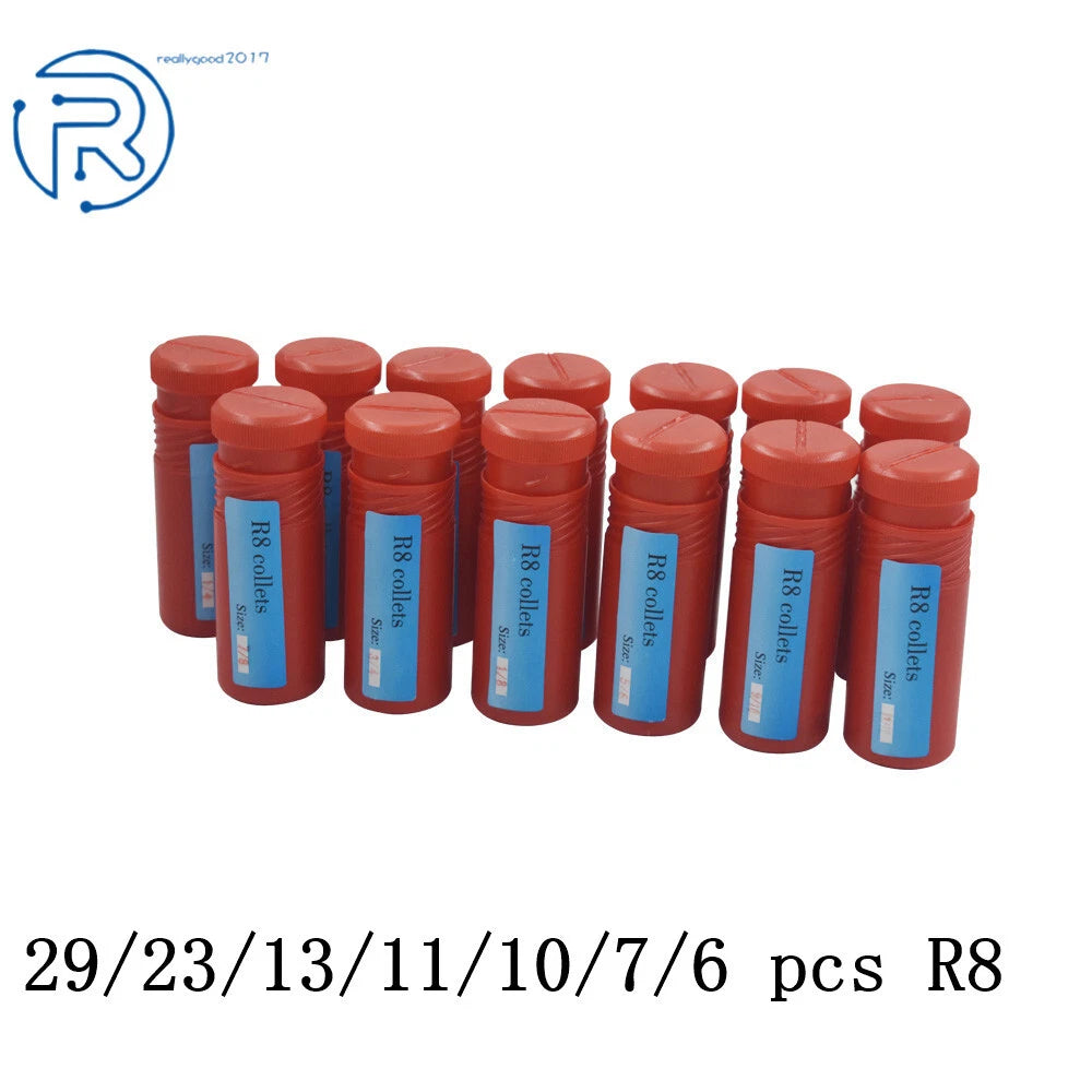 Collet Set for R8 Collets (29 Pieces)