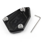 Side Kickstand Pad for BMW R1200GS (2008–2014) - Black