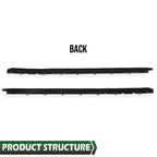 Window Sweep Weatherstrip Outer Seal Kit for Chevy Corvette C4 (1984–1996)