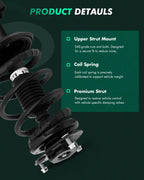 2X Front Struts Coil Springs & 2X Rear Shocks for Lexus ES300 Camry (2002–2003)