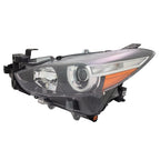 Replacement Driver Side Halogen Headlight Lens Housing for Ford Ranger (2011–2018)