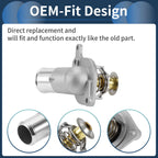 Engine Coolant Thermostat Housing for Chevrolet Silverado 1500 2500 (1999–2003)
