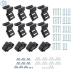 2 Pack E Track System for Trucks Vans (9' Ratchet Strap)