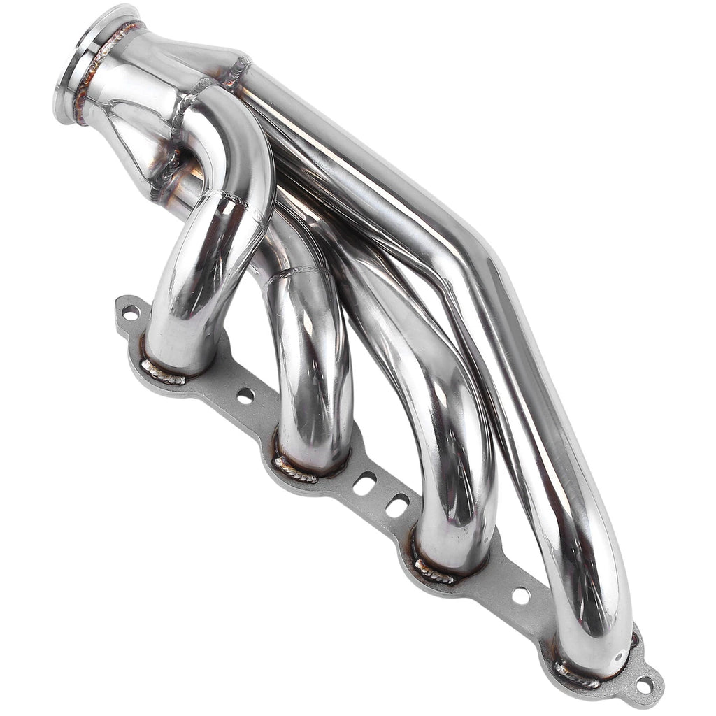 Turbo Exhaust Header + Elbow for Chevy Small Block V8 LS1/LS2/LS3/LS6 (1997–2015)