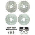 Brake Rotor & TRW Pro Ceramic Pad Kit for Silverado 1500 Yukon XL (2007–2014)