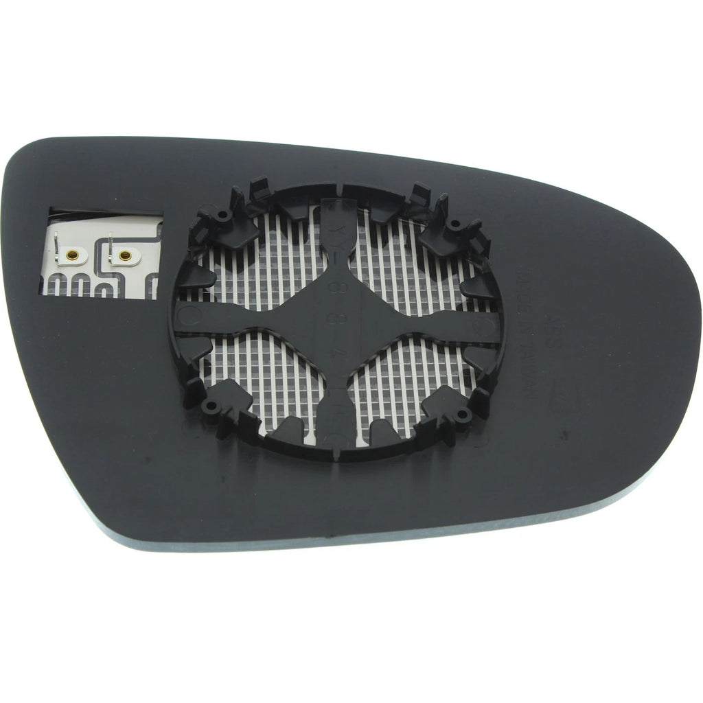 Left Heated Mirror Glass for Kia Optima (2011–2016) with Backing Plate