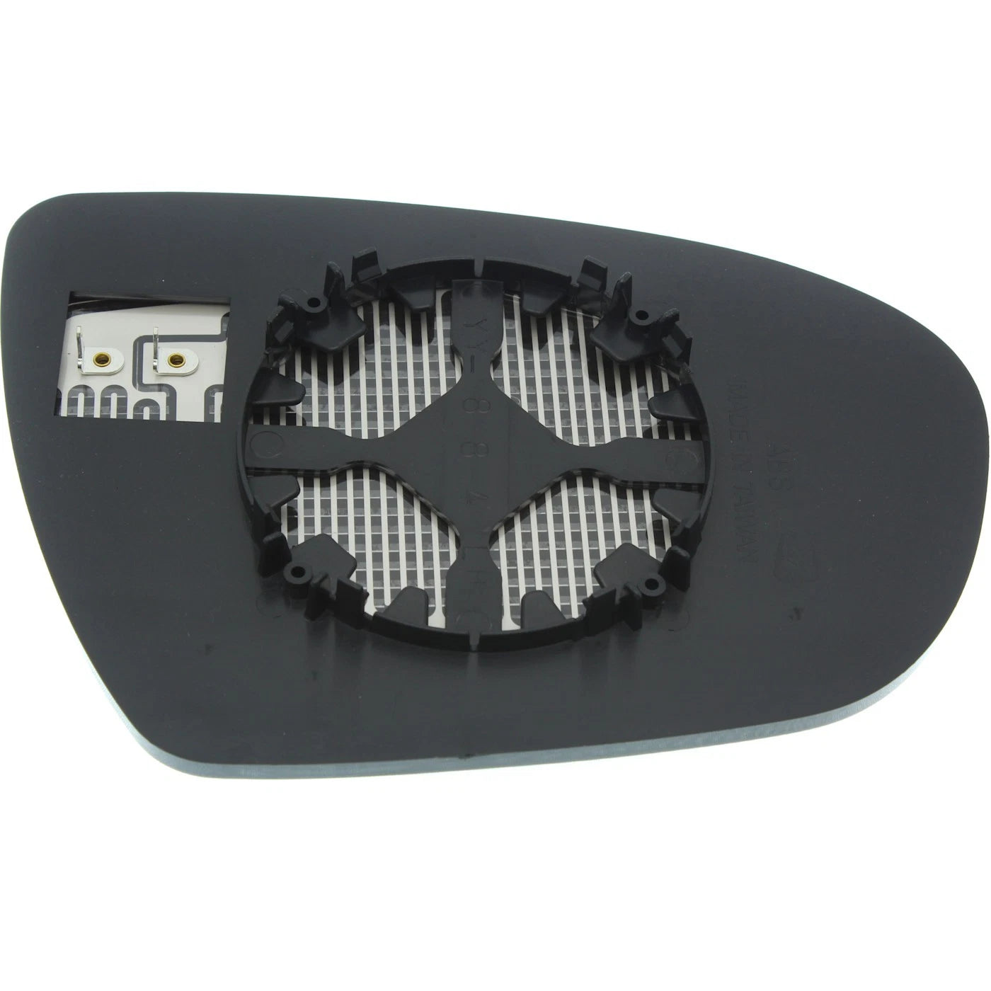Left Heated Mirror Glass for Kia Optima (2011–2016) with Backing Plate
