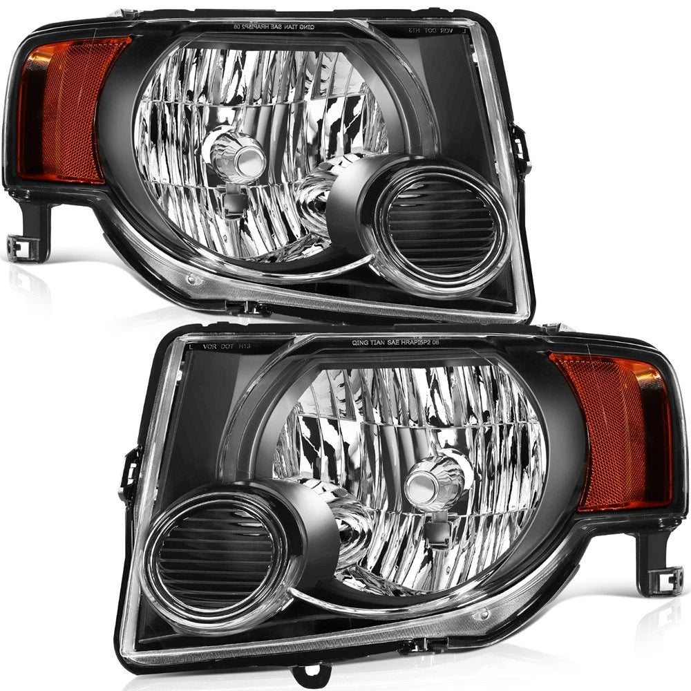 Headlight Assembly Pair for Ford Escape (2008–2012)