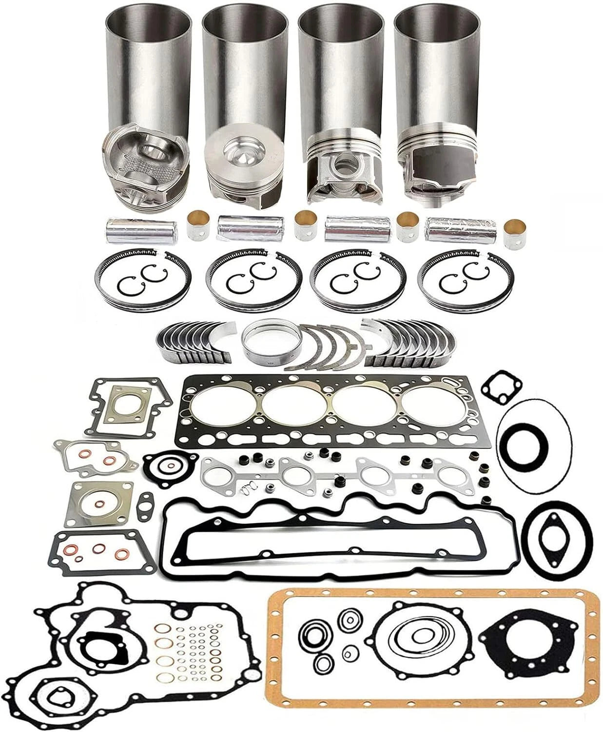 Rebuild Kit (Piston 1G557-21110) for Kubota V3300 (1990–2023)