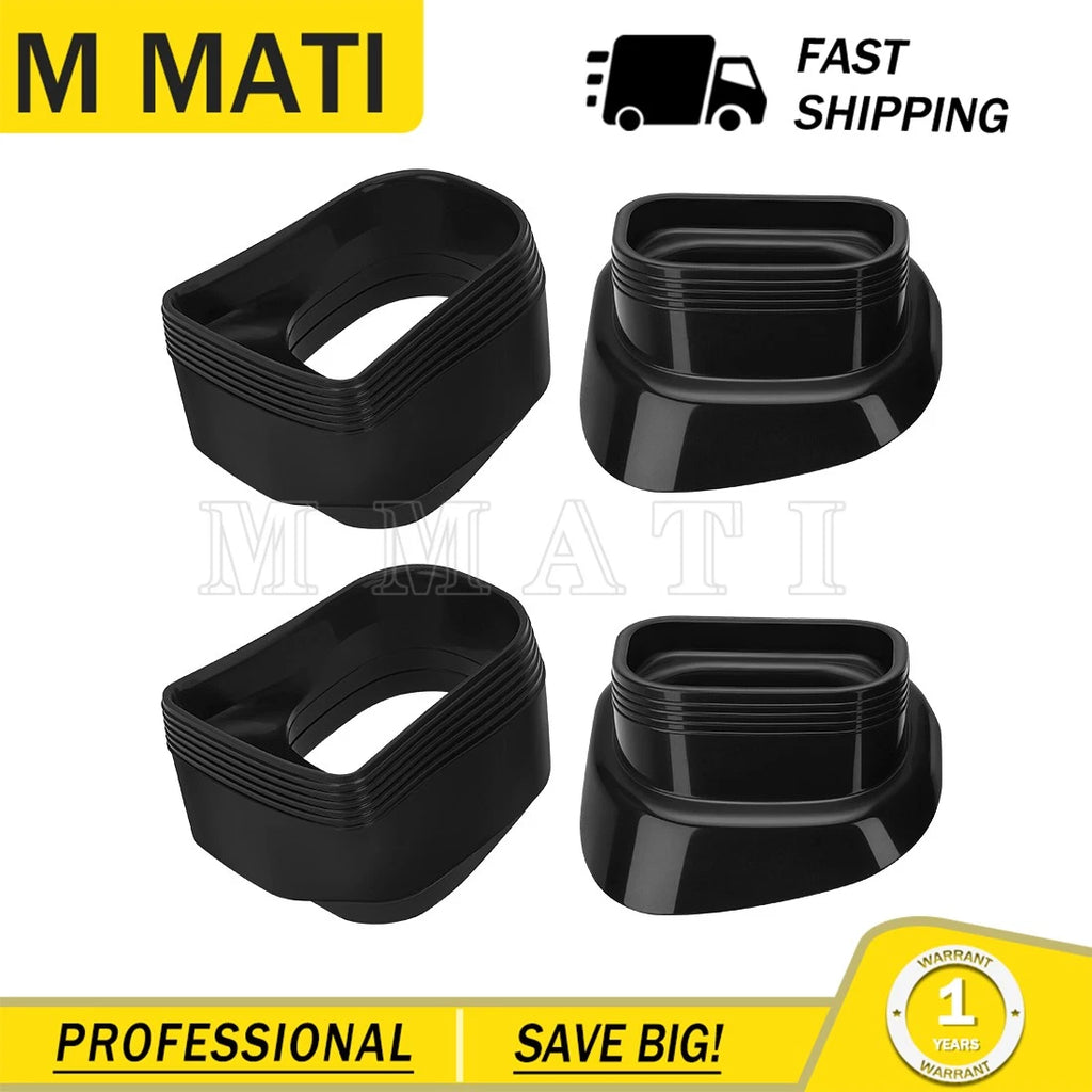 Air Direct Intake Tube Duct Rubber Boots for Suzuki GSXR600 (1997–2000) GSXR750 (1996–1999)