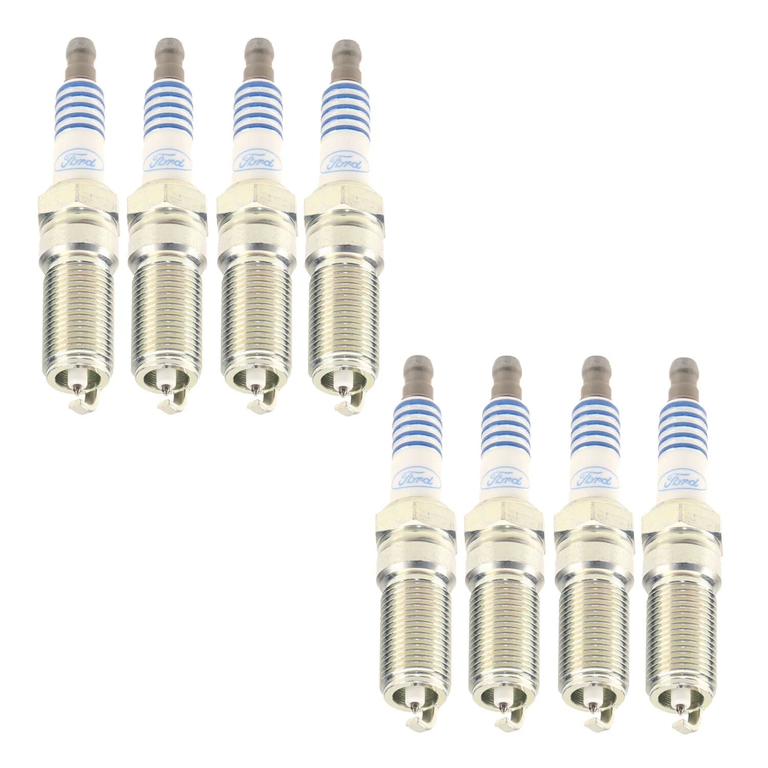 Set of 8 Platinum Spark Plugs for Ford F-250 F-350 SD (2008–2010)
