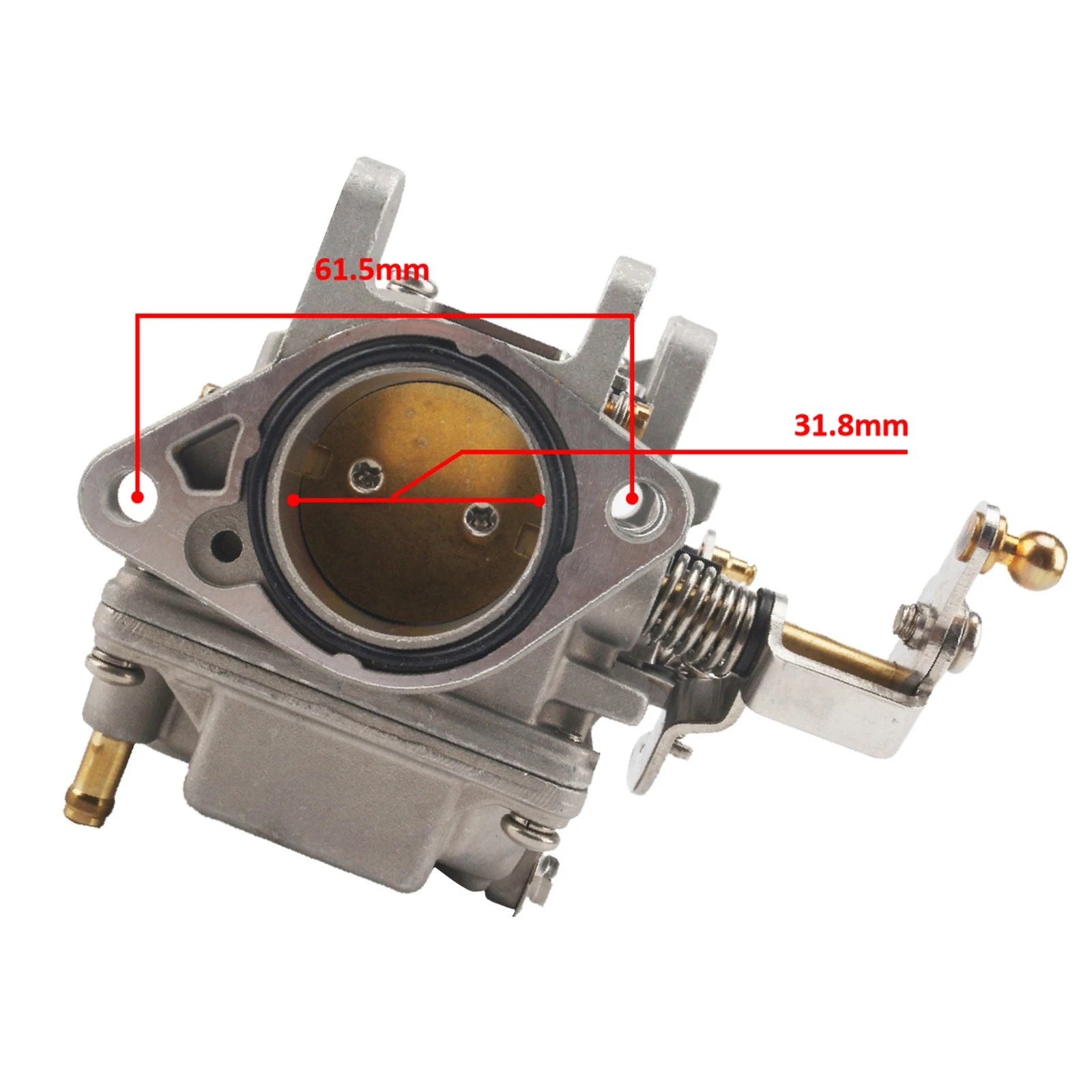 Carburetor 61N-14301 for Yamaha 2 Stroke 25HP 30HP (Boat Engine)