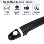 Door Handle Cover Trim for Toyota Highlander (2014–2019) Black