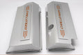 Fuel Rail Covers w/Orange CF Vinyl "Challenger" Inlay for 08-11 SRT8 w/OE Intake