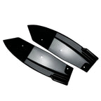 Rear Bumper Lip Wrap Angle Splitters for BMW X4 G02 M Sport (2018–2021) Gloss Black