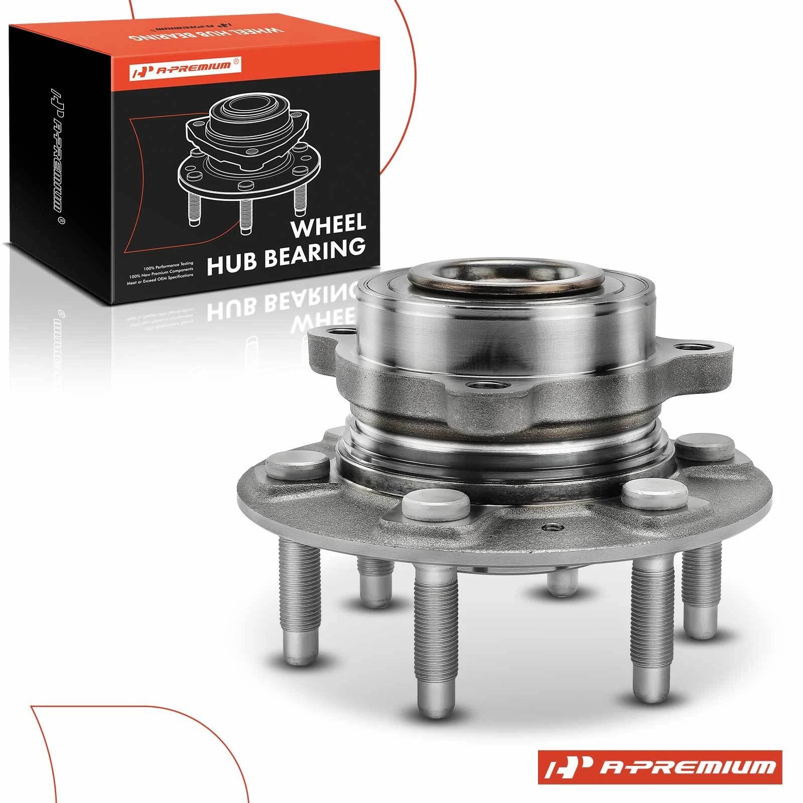 Front Wheel Bearing Hub for Chevrolet GMC Silverado Sierra 1500 (2007–2019)