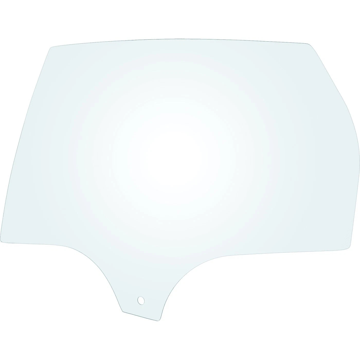 Set of 2 Rear Door Glasses for Ford Focus