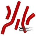 Silicone Radiator Hose for Yamaha YZ250F (2006) - 3 Ply, Red