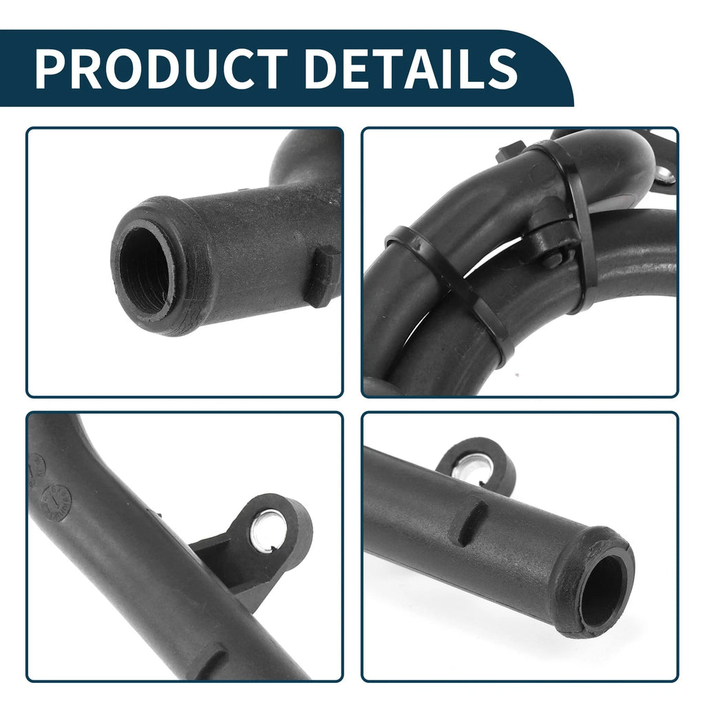 Radiator Hose Coolant Pipe for Audi Q5 (2009–2012) No. 06E121044AF/06E121044E