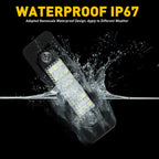 2X LED Rear License Plate Light for Ford Flex Taurus Focus Fusion Mustang (2009-2019)