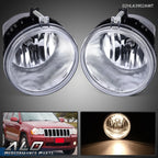 Fog Lights with Bulbs for Jeep Grand Cherokee, Commander, Durango, Dakota