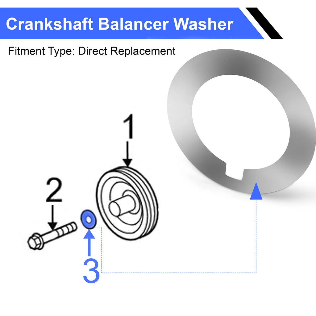 Balancer Washer for Chevrolet Captiva Sport (2012–2015) 12611099