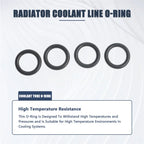 Coolant Line O-Rings for Chrysler 300, Jeep Grand Cherokee 2005-2018
