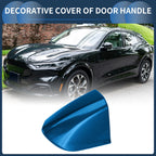 Door Handle Cover Front Left for Ford Mustang (2015–2020) ABS Blue