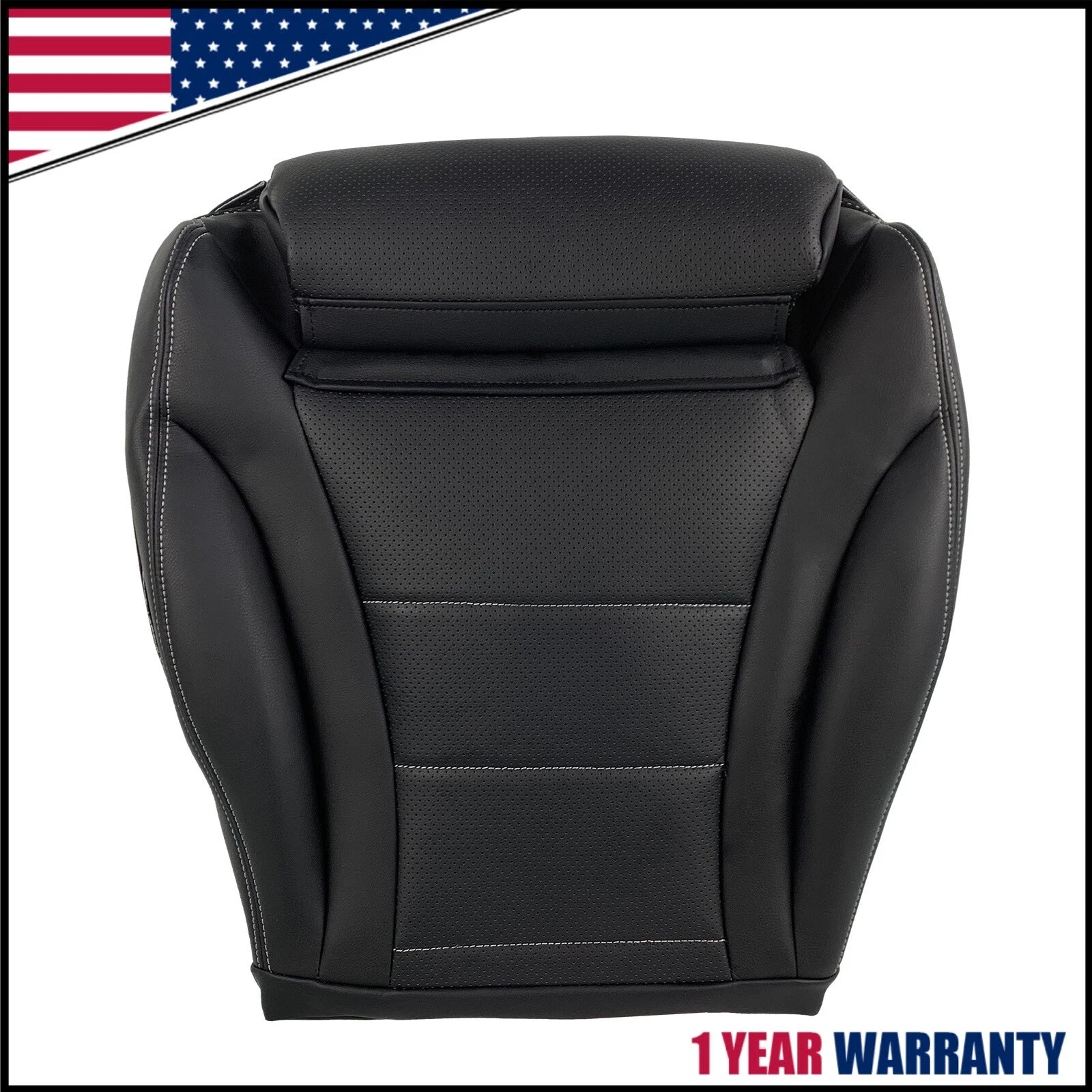 Driver Bottom Leather Seat Cover for Mercedes Benz C300 (2015–2021)