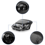 Projector Matte Black Headlights for Chevy Corvette (1997-2004)