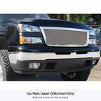 Chrome Mesh Grille for Chevy Silverado 1500 2500 HD (2005-2006)