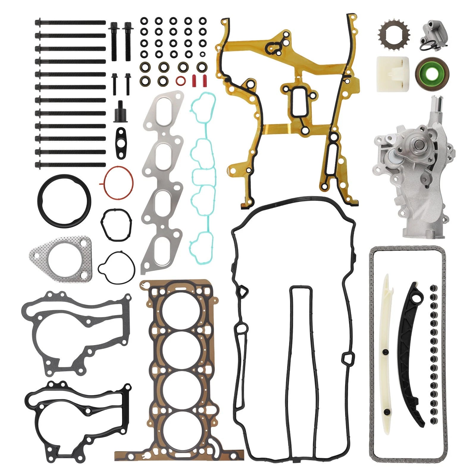 Timing Chain Kit & Head Gasket Bolts for Chevrolet Sonic Cruze Buick 1.4L (2011–2015)