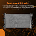 Radiator for Chevrolet Cruze 2014-2015 1.4L 1.8L Manual Transmission Q13197