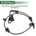 ABS Wheel Speed Sensor for Honda CR-V 2017 Front Left