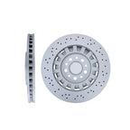 Pair Front Brake Rotors 670030935 for Maserati Ghibli Quattroporte (2014–2023)