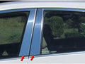 4pc. Luxury FX Stainless Steel Pillar Posts for 2013-2017 Hyundai Elantra 4D GT