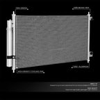 A/C Condenser for Honda Accord Crosstour (2008–2015) OE Style Aluminum