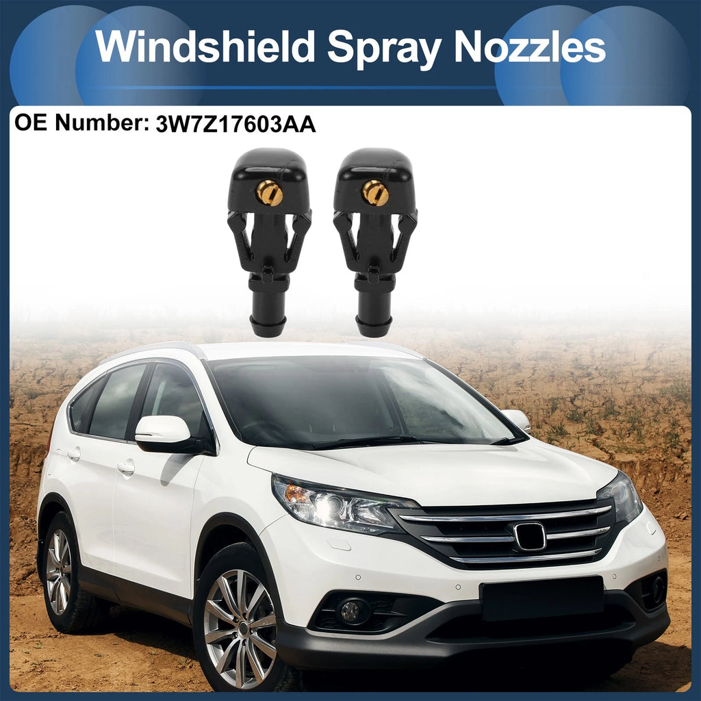 Set of 1 Windshield Washer Nozzle with Fluid Hose for Ford Crown (1994–2004)