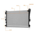 Aluminum Core Radiator DPI-13249 for Kia Optima/Hyndai Sonata (2011–2015)