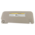 Driver Side Grey Sunvisor for Chevrolet Silverado, Avalanche, GMC Sierra, Yukon (2007–2014)