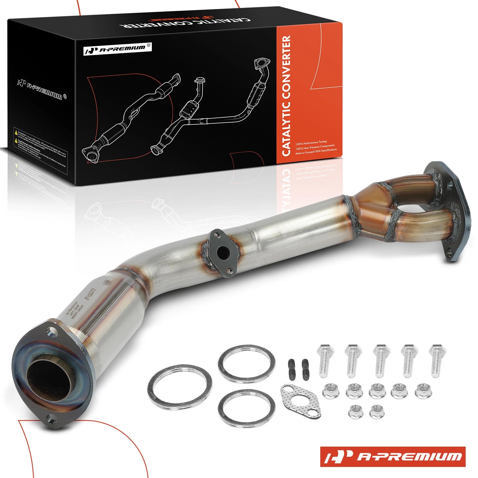 Front Catalytic Converter for Toyota Tacoma (2000-2004) L4 2.7L Gas