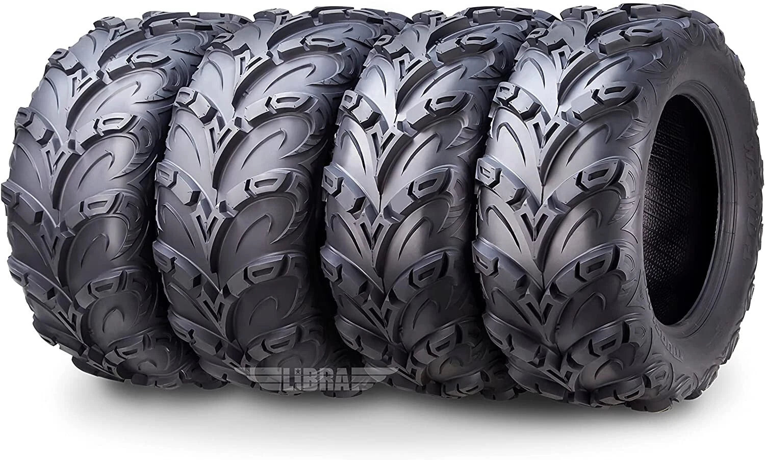 Set of 4 WANDA UTV ATV Tires 26x9-14 & 26x11-14 (6PR)