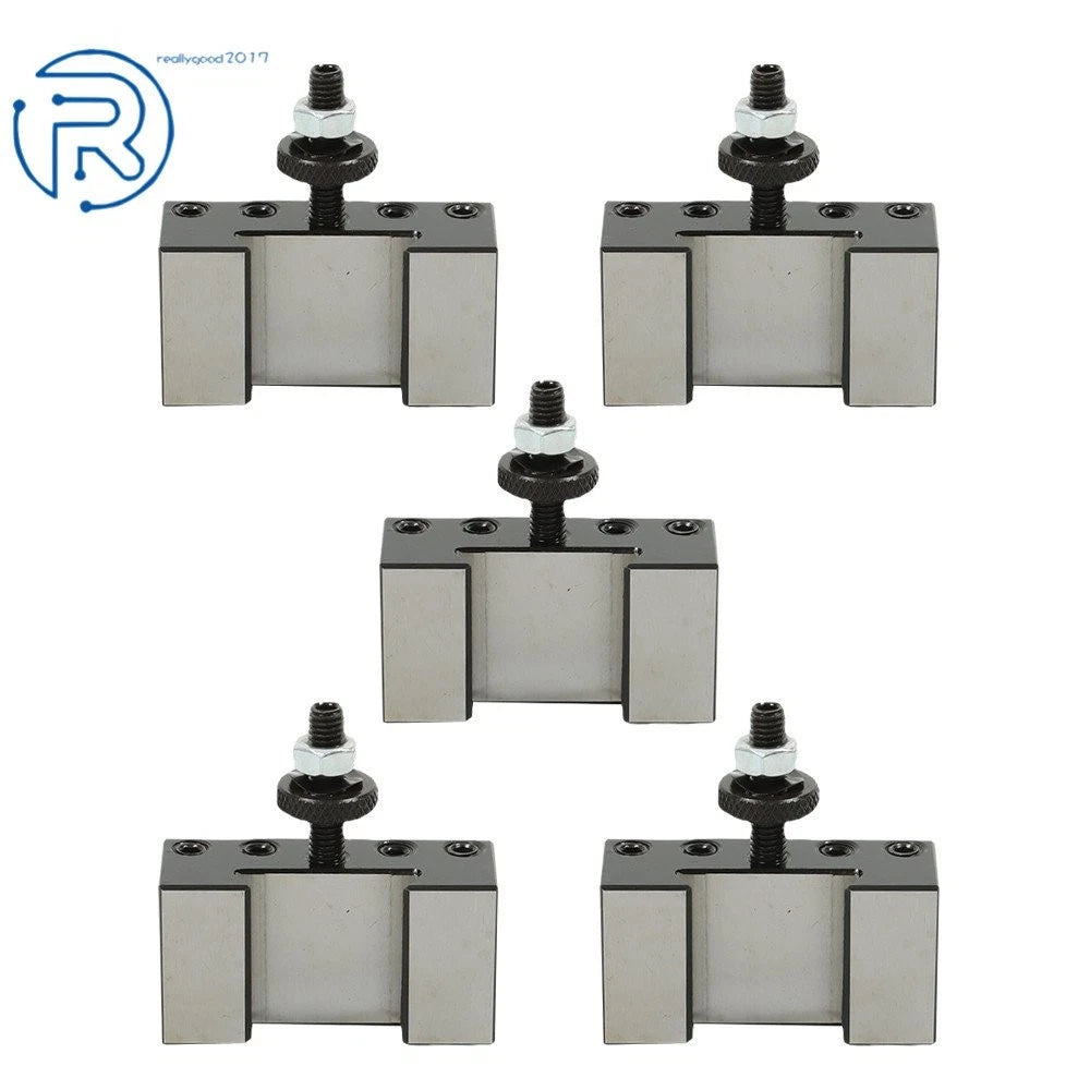 5-Piece Quick Change Lathe Tool Post Holder OXA #1 250-001 for OXA