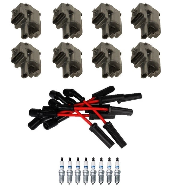 Ignition Wires & Spark Plugs Kit for CTS Corvette 5.7L V8 (2003–2007)