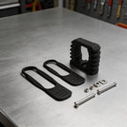 Rubber Clamp Mount Kit for RV Van Truck UTV (Quick Release Tool Organizer)