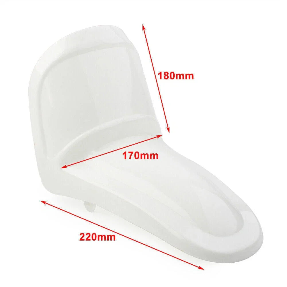 White Front Fender Cover Mudguard for Yamaha PW50 Y-Zinger 50